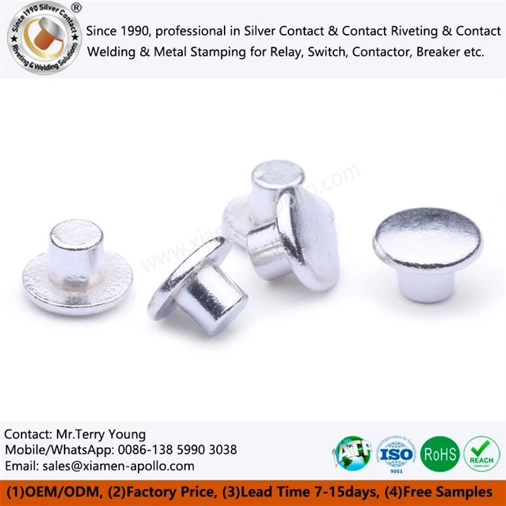 Electroplated Silver Electrical Contacts