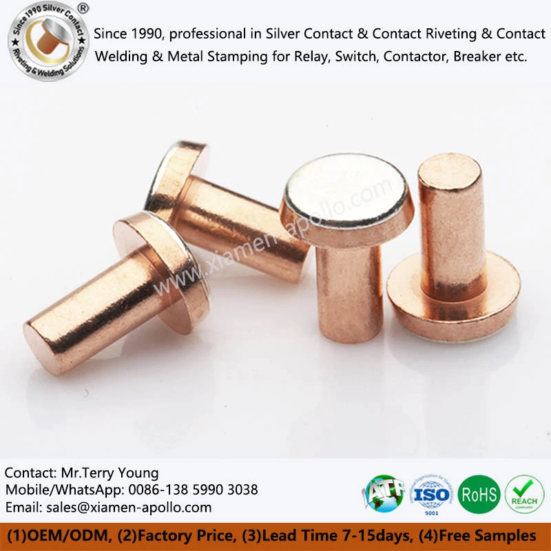 Bimetal Silver Contact Bimetal Silver Contact