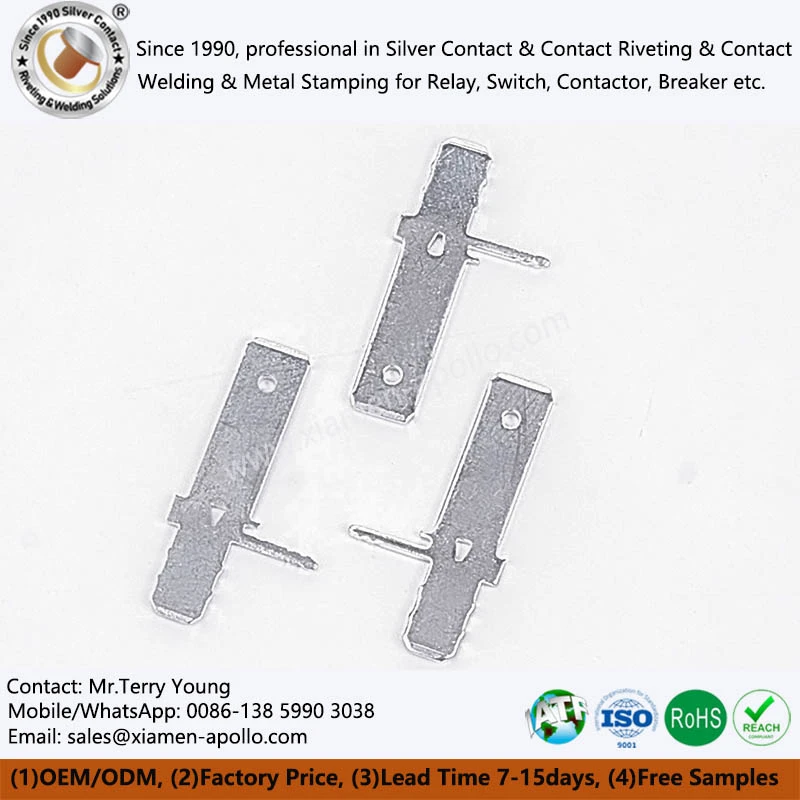 Silver Plated Copper Stamping Silver Plated Copper Stamping
