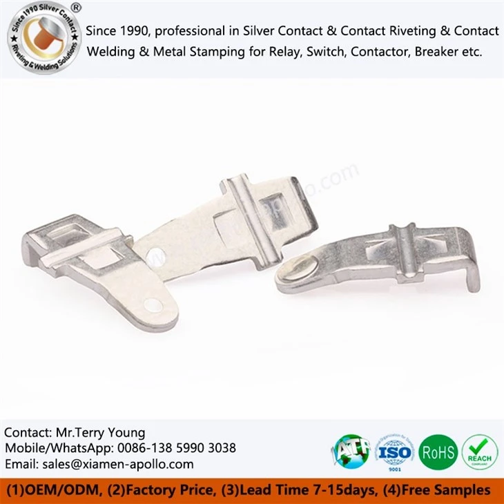 In-Die Rivet Electrical Contacts In-Die Rivet Electrical Contacts