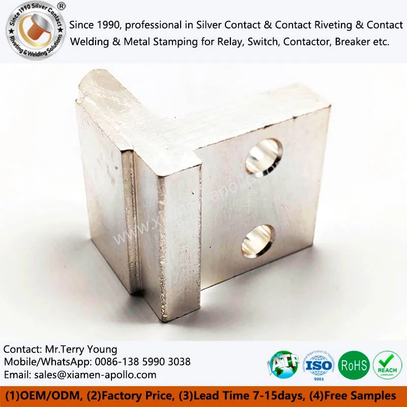 Flash Welding Silver Contact Flash Welding Silver Contact